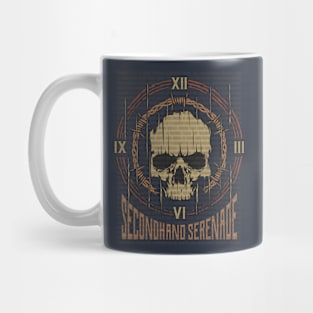 Secondhand Serenade Vintage Skull Mug